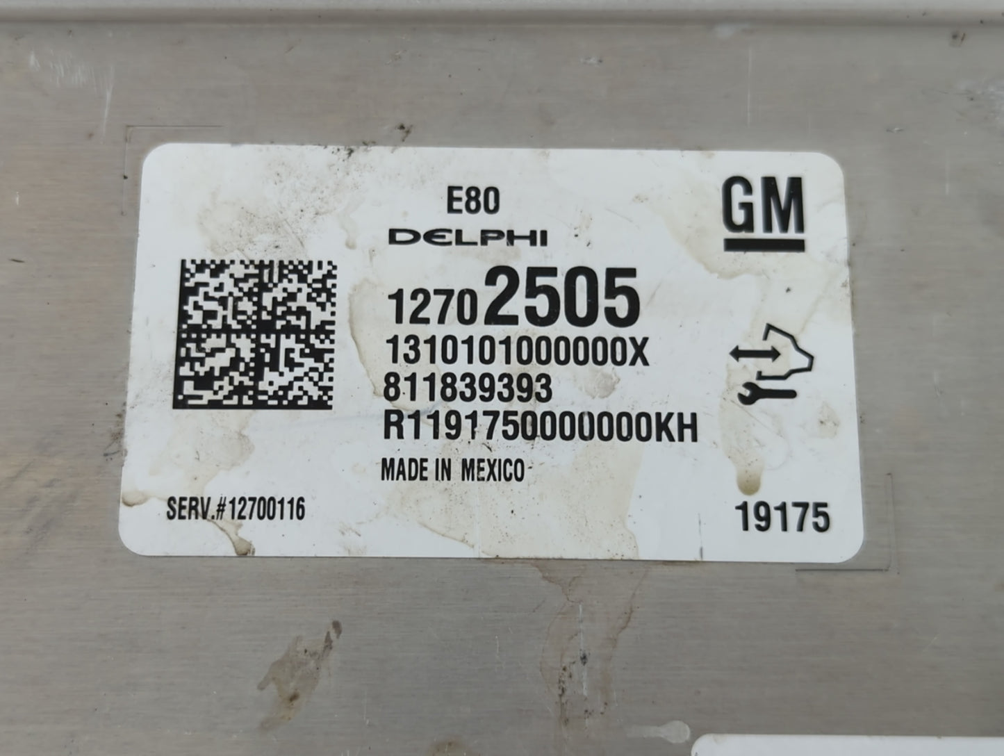 2018-2020 Chevrolet Equinox PCM Engine Control Computer ECU ECM PCU OEM P/N:12702505 Fits Fits 2017 2018 2019 2020 2021 2022