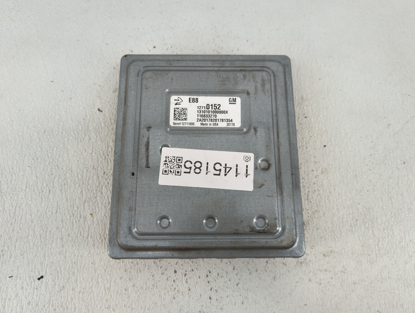 2020-2022 Chevrolet Equinox PCM Engine Control Computer ECU ECM PCU OEM P/N:12710152 Fits Fits 2020 2021 2022 OEM Used Auto 