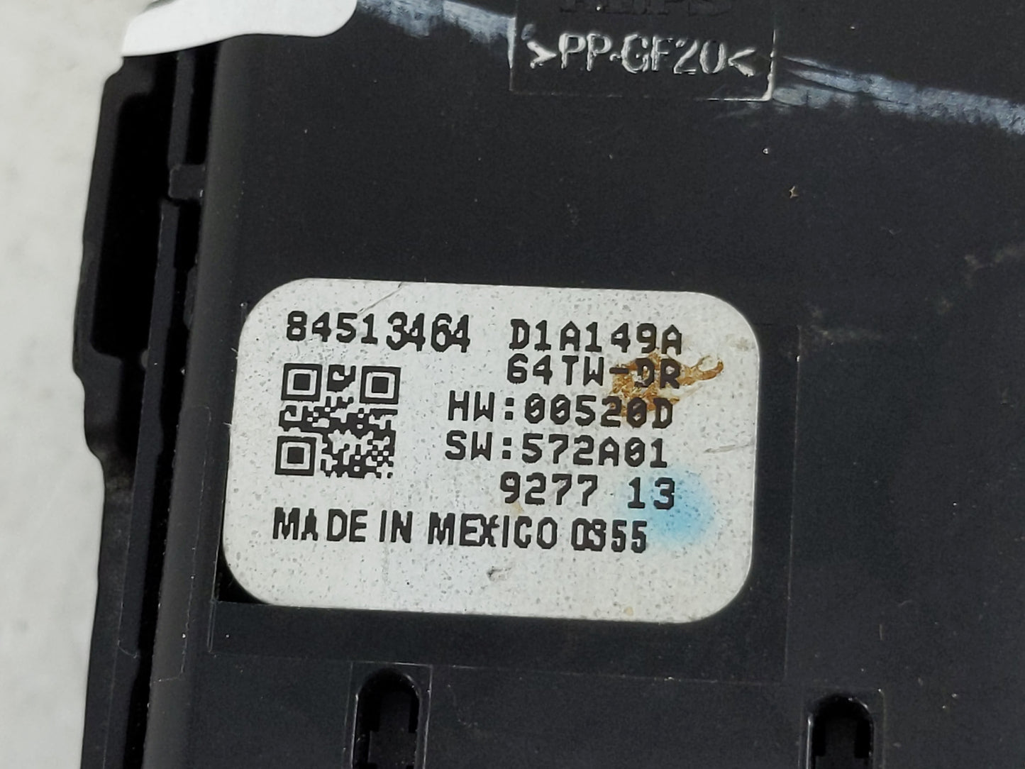 2018-2022 Chevrolet Equinox Master Power Window Switch Replacement Driver Side Left P/N:84513464 Fits OEM Used Auto Parts - 