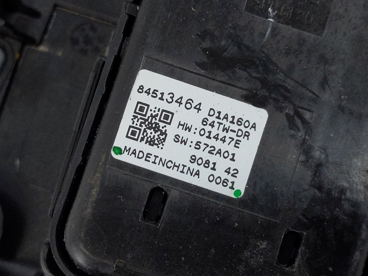 2018-2022 Chevrolet Equinox Master Power Window Switch Replacement Driver Side Left P/N:84513464 Fits OEM Used Auto Parts - 