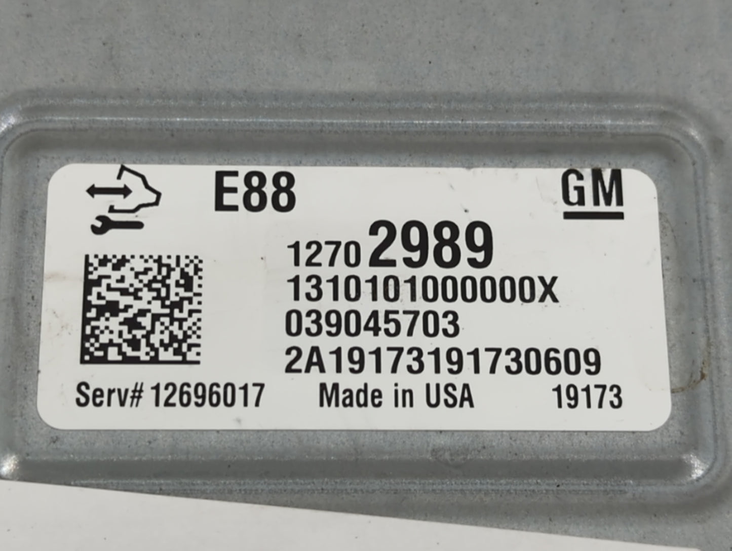 2020-2022 Chevrolet Equinox PCM Engine Control Computer ECU ECM PCU OEM P/N:12702989 Fits Fits 2020 2021 2022 OEM Used Auto 