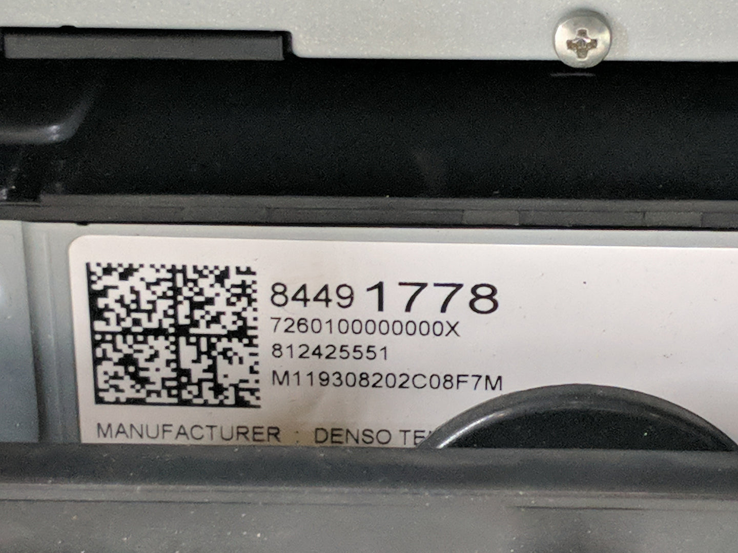 2019-2022 Chevrolet Equinox Radio AM FM Cd Player Receiver Replacement P/N:84491778 Fits Fits 2019 2020 2021 2022 OEM Used A