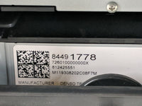 2019-2022 Chevrolet Equinox Radio AM FM Cd Player Receiver Replacement P/N:84491778 Fits Fits 2019 2020 2021 2022 OEM Used A