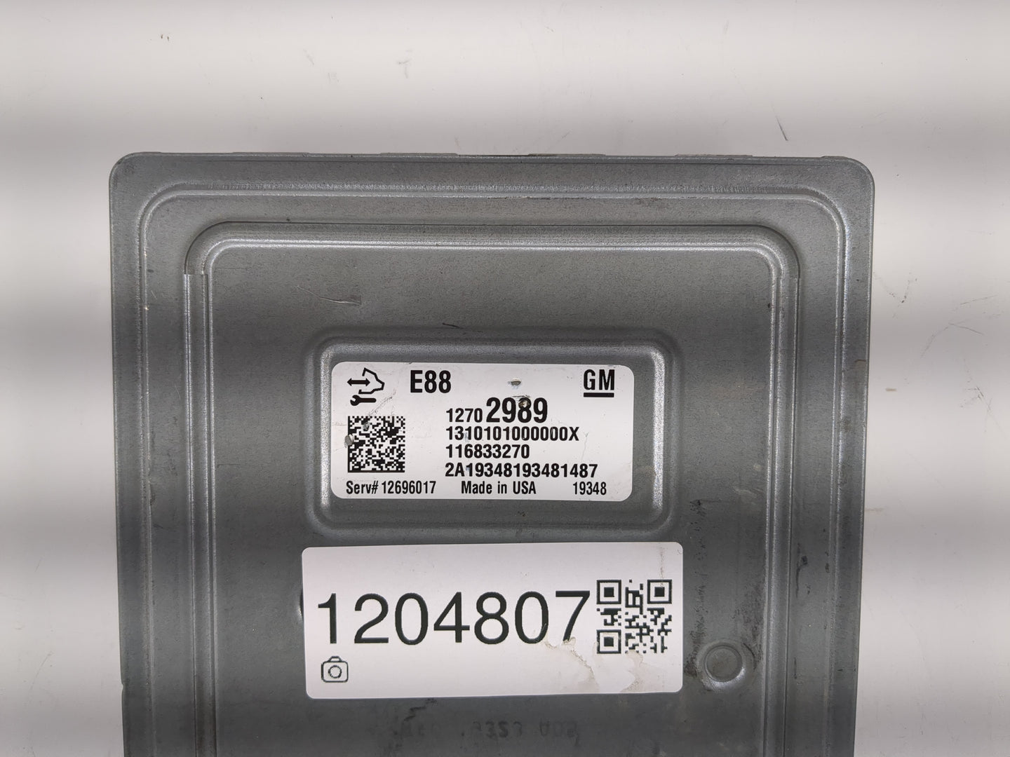 2020-2022 Chevrolet Equinox PCM Engine Control Computer ECU ECM PCU OEM P/N:12702989 Fits Fits 2020 2021 2022 OEM Used Auto 