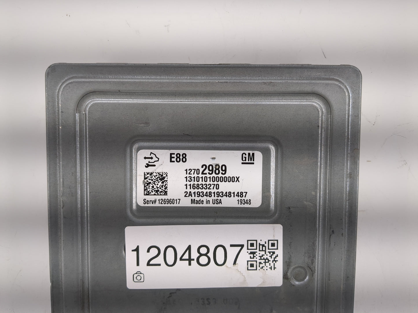 2020-2022 Chevrolet Equinox PCM Engine Control Computer ECU ECM PCU OEM P/N:12702989 Fits Fits 2020 2021 2022 OEM Used Auto 