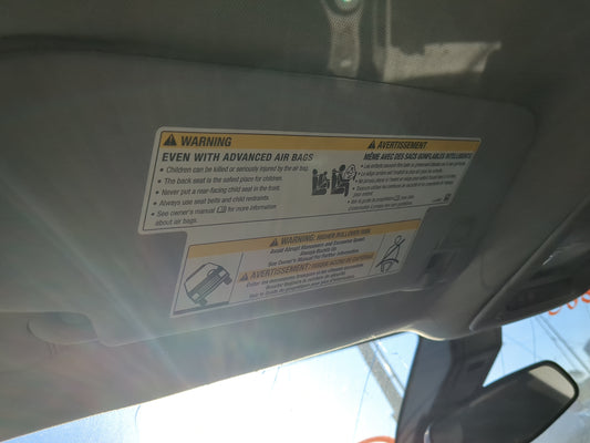 2020-2022 Chevrolet Equinox Sun Visor Shade Replacement Driver Left Mirror Fits Fits 2020 2021 2022 OEM Used Auto Parts - Oe