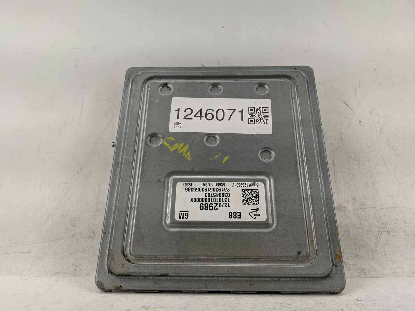 2020-2022 Chevrolet Equinox PCM Engine Control Computer ECU ECM PCU OEM P/N:12702989 Fits Fits 2020 2021 2022 OEM Used Auto 