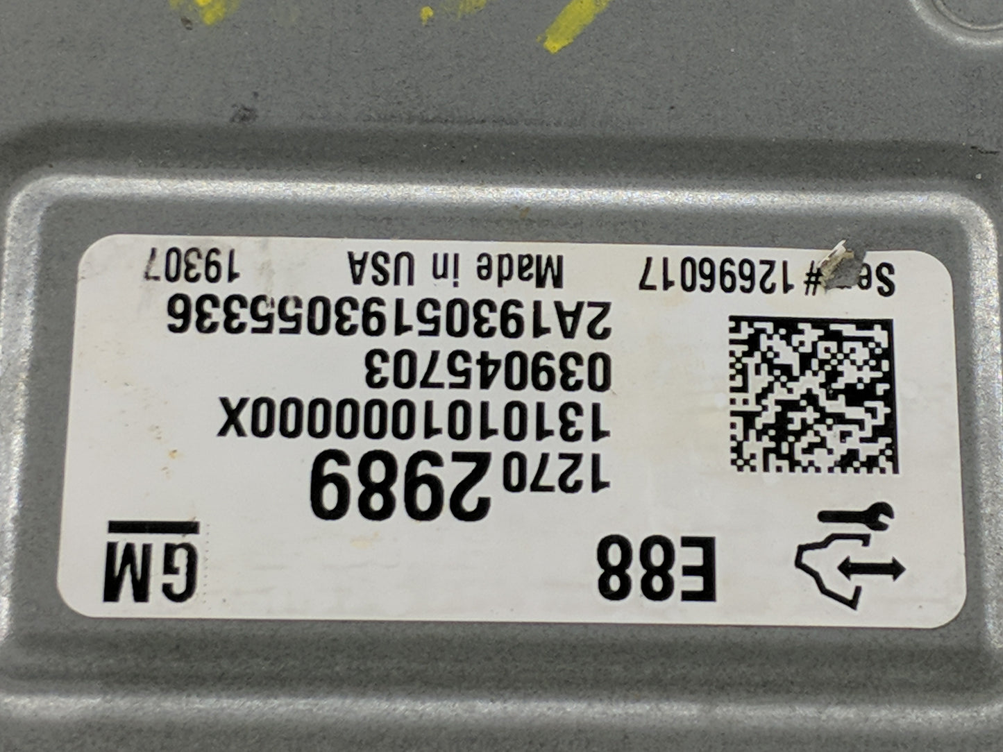 2020-2022 Chevrolet Equinox PCM Engine Control Computer ECU ECM PCU OEM P/N:12702989 Fits Fits 2020 2021 2022 OEM Used Auto 