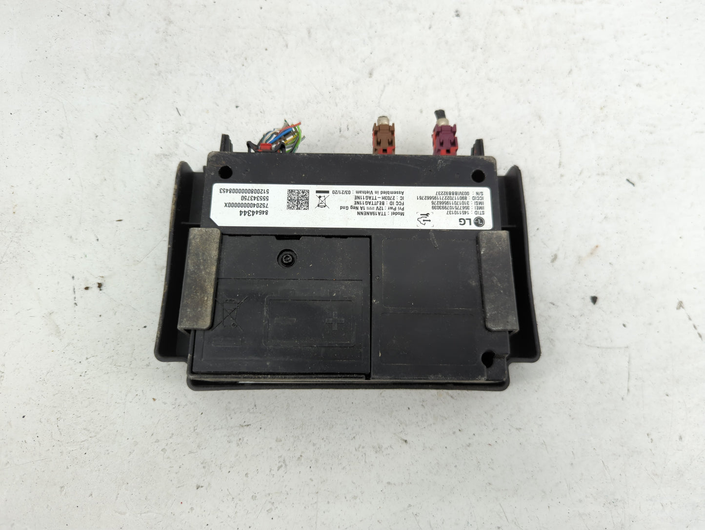 2019-2021 Chevrolet Equinox Radio AM FM Cd Player Receiver Replacement Fits Fits 2019 2020 2021 2022 OEM Used Auto Parts - O