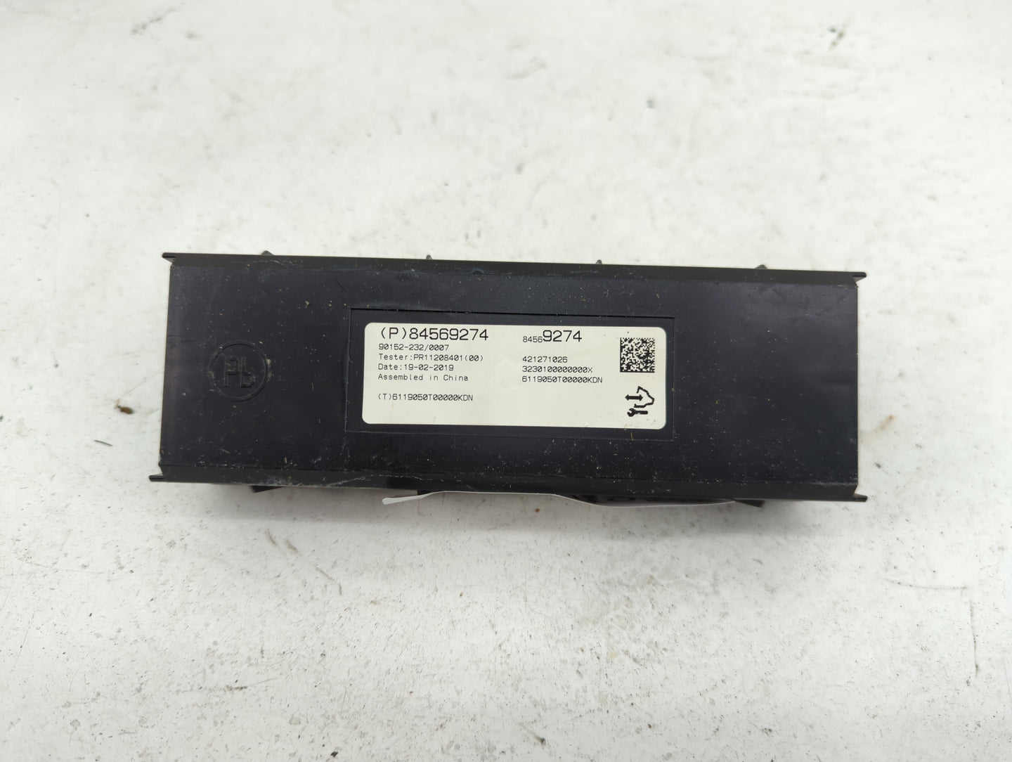 2019-2021 Chevrolet Equinox Radio AM FM Cd Player Receiver Replacement Fits Fits 2019 2020 2021 2022 OEM Used Auto Parts - O