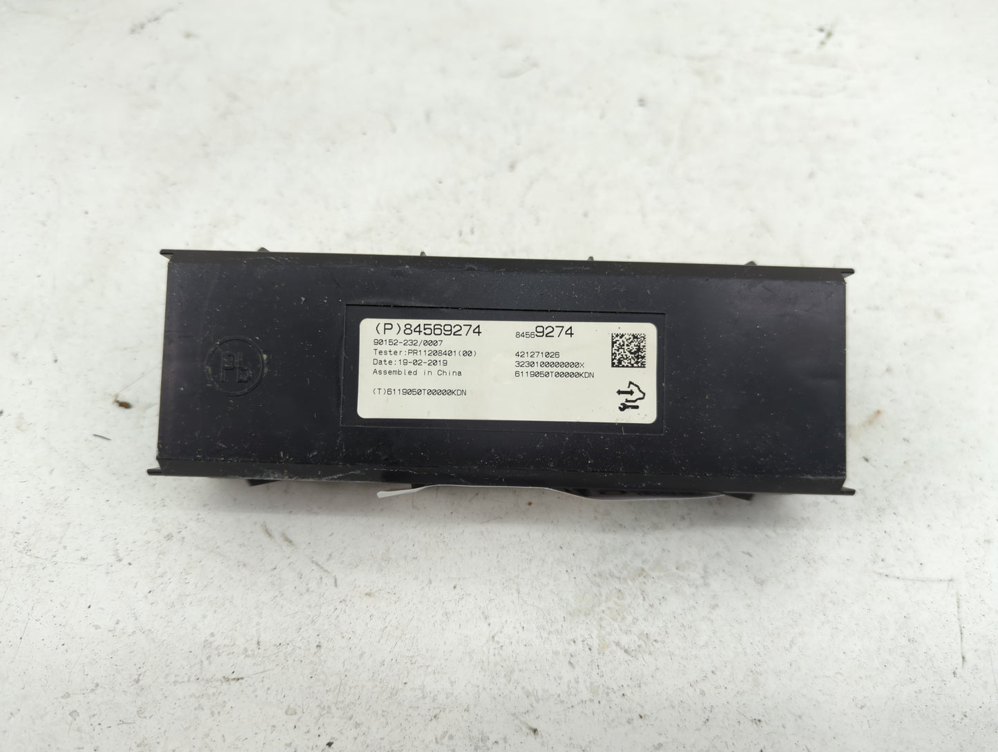 2019-2021 Chevrolet Equinox Radio AM FM Cd Player Receiver Replacement Fits Fits 2019 2020 2021 2022 OEM Used Auto Parts - O