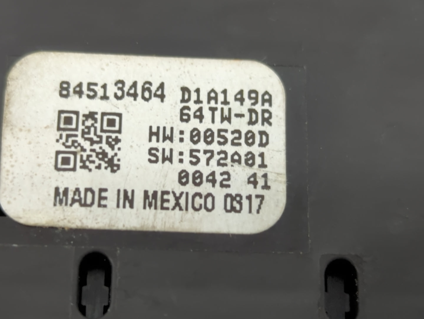 2018-2022 Chevrolet Equinox Master Power Window Switch Replacement Driver Side Left P/N:84513464 Fits OEM Used Auto Parts - 