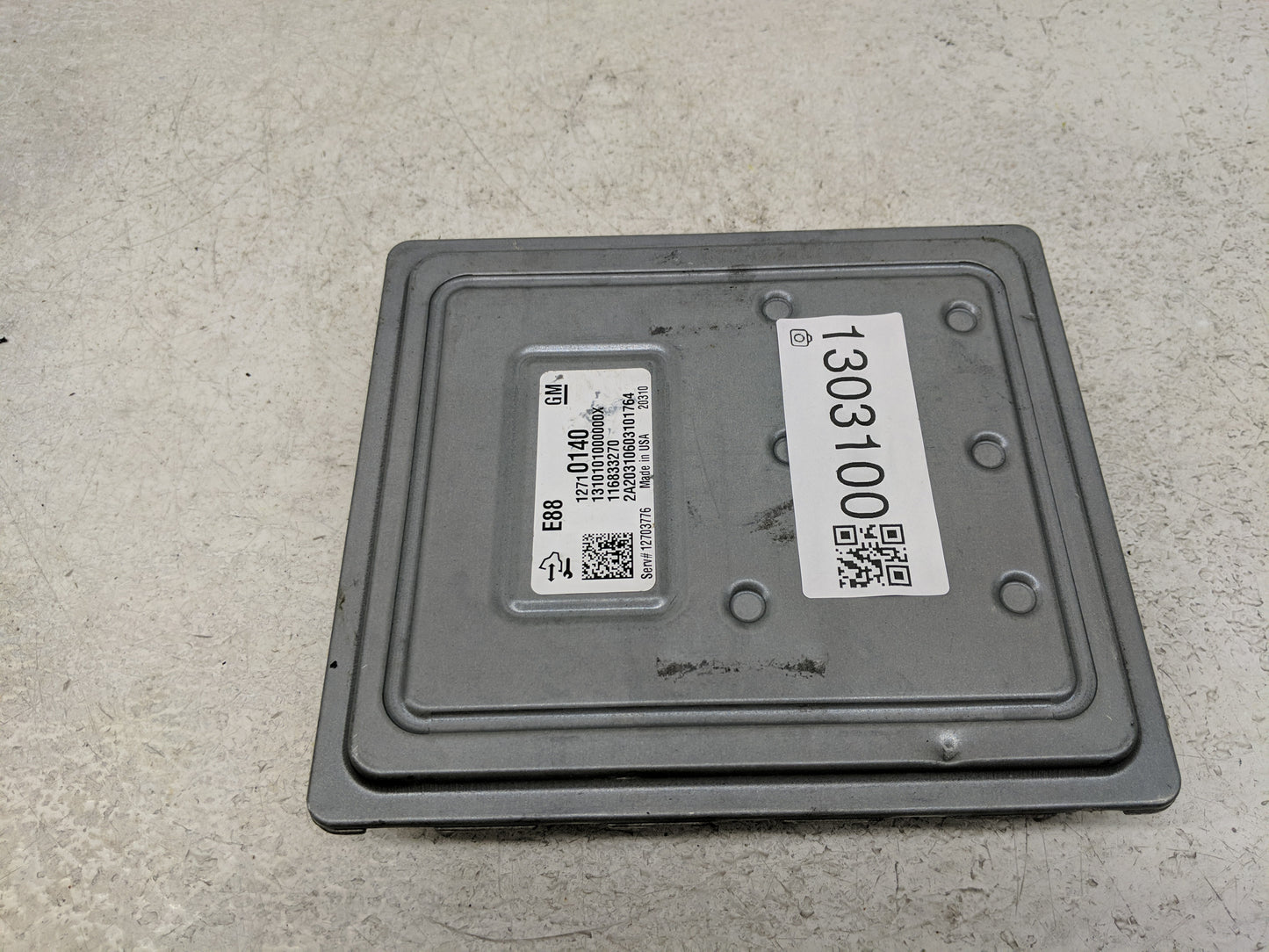 2018-2020 Chevrolet Equinox PCM Engine Control Computer ECU ECM PCU OEM P/N:116833270 12710140 Fits OEM Used Auto Parts - Oe