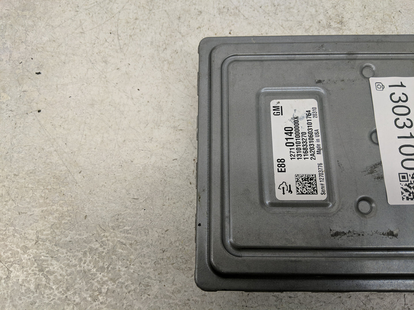 2018-2020 Chevrolet Equinox PCM Engine Control Computer ECU ECM PCU OEM P/N:116833270 12710140 Fits OEM Used Auto Parts - Oe