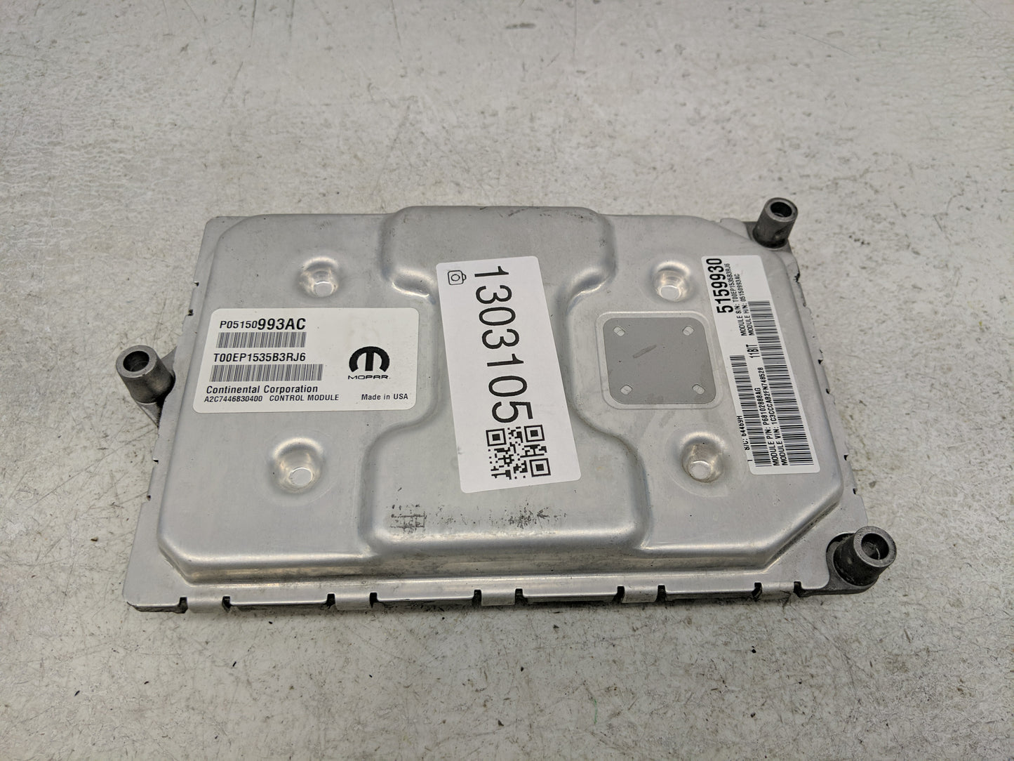 2018-2020 Chevrolet Equinox PCM Engine Control Computer ECU ECM PCU OEM P/N:P05150993AC 116833270 Fits OEM Used Auto Parts -