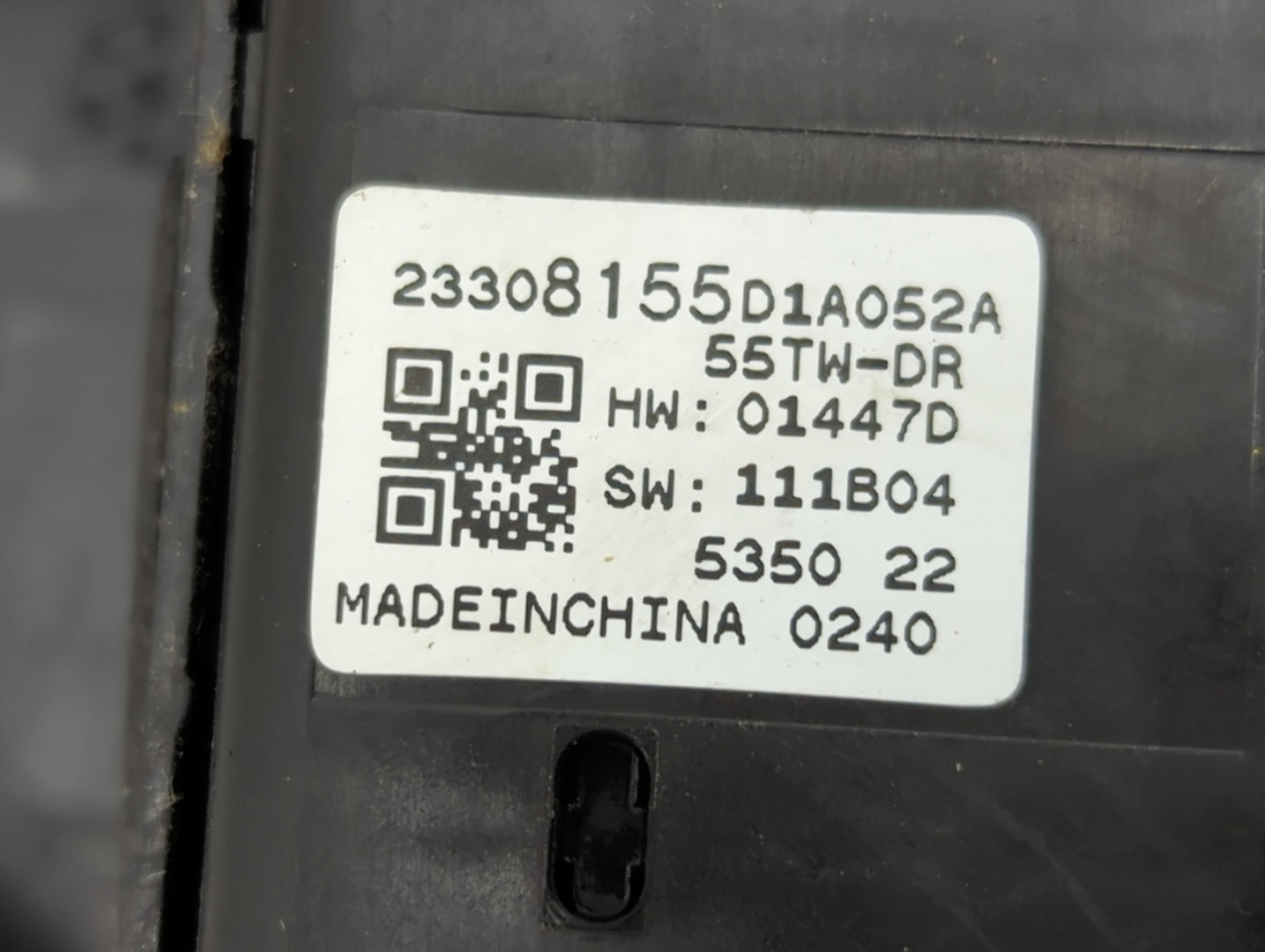 2018-2022 Chevrolet Equinox Master Power Window Switch Replacement Driver Side Left P/N:23308155 84513464 Fits OEM Used Auto