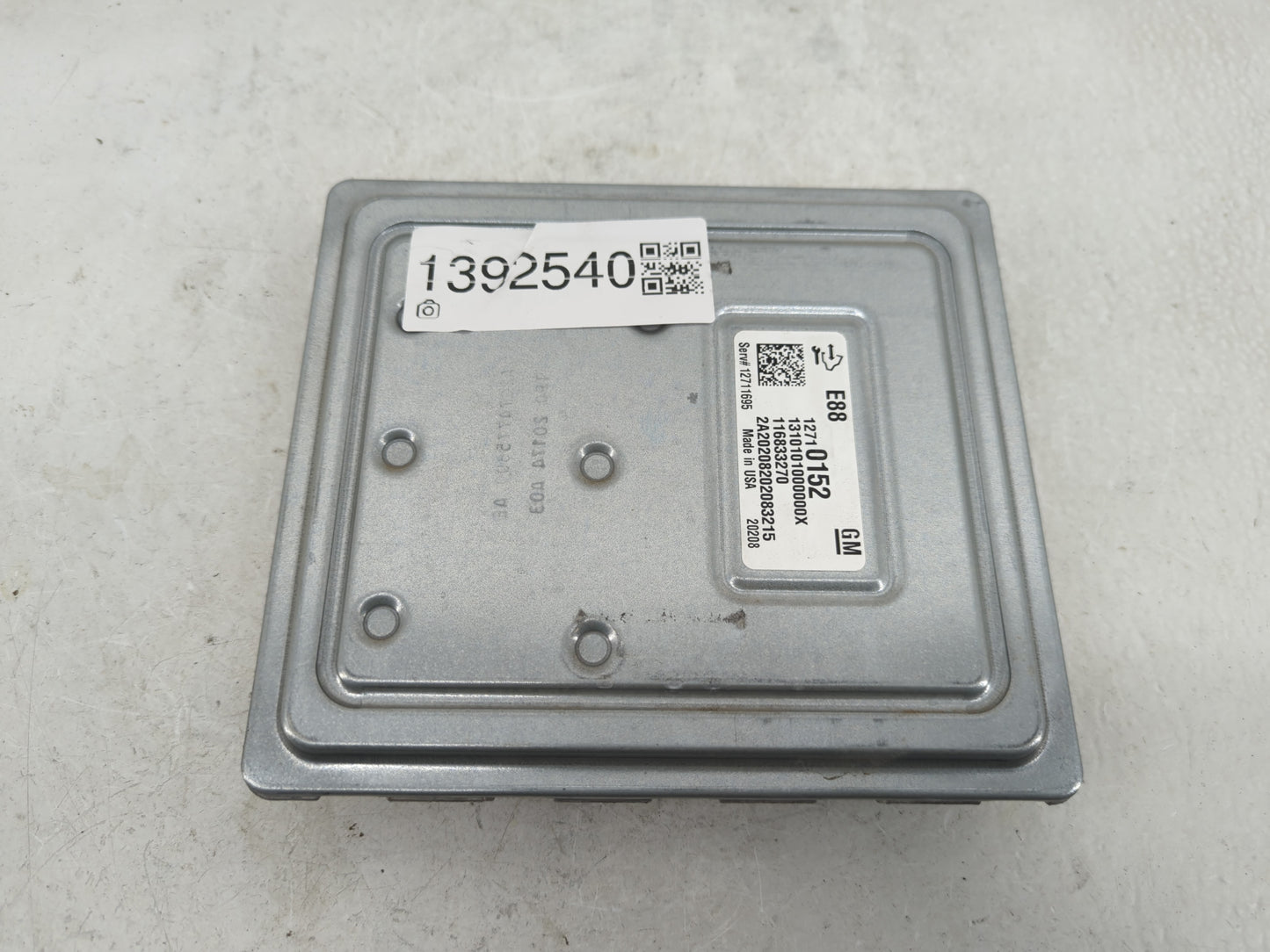 2020-2022 Chevrolet Equinox PCM Engine Control Computer ECU ECM PCU OEM P/N:12710152 Fits Fits 2020 2021 2022 OEM Used Auto 