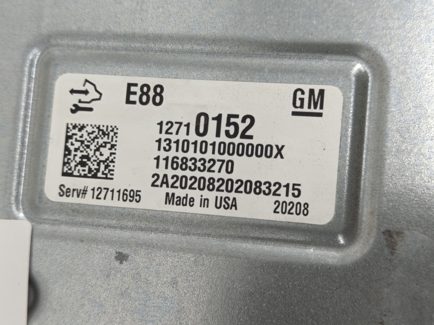 2020-2022 Chevrolet Equinox PCM Engine Control Computer ECU ECM PCU OEM P/N:12710152 Fits Fits 2020 2021 2022 OEM Used Auto 