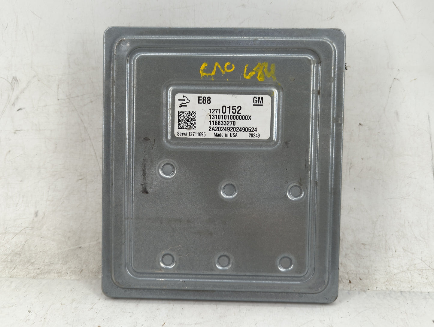 2020-2022 Chevrolet Equinox PCM Engine Control Computer ECU ECM PCU OEM P/N:116833270 12710152 Fits Fits 2020 2021 2022 OEM 