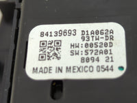 2018-2022 Chevrolet Equinox Master Power Window Switch Replacement Driver Side Left P/N:84139693 Fits OEM Used Auto Parts - 