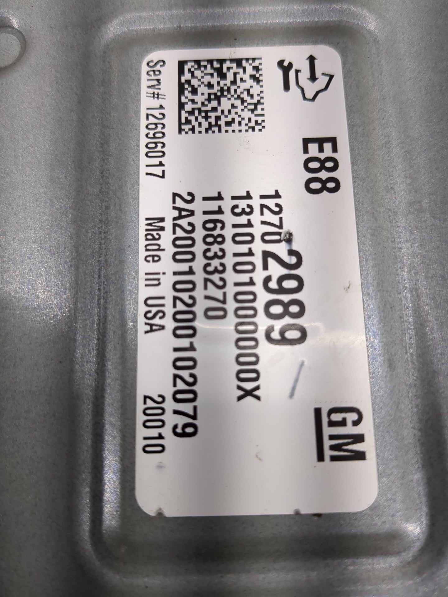 2020-2022 Chevrolet Equinox PCM Engine Control Computer ECU ECM PCU OEM P/N:12702989 12696017, 12683327 Fits Fits 2020 2021 