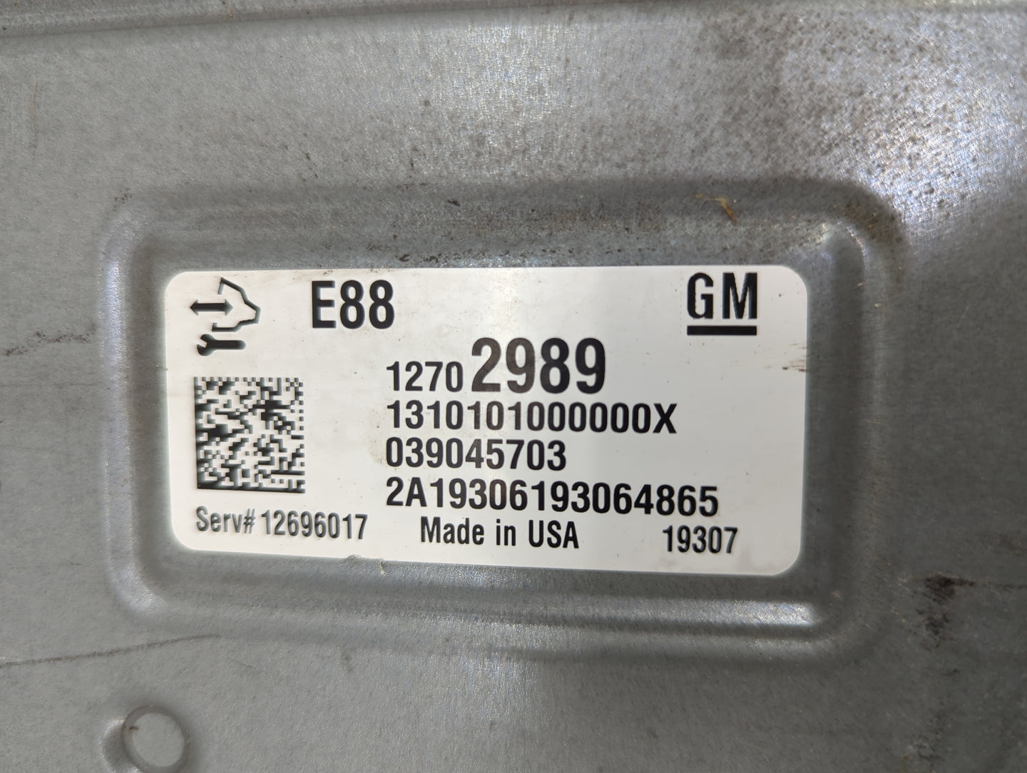 2020-2022 Chevrolet Equinox PCM Engine Control Computer ECU ECM PCU OEM P/N:12702989 12696017, 039045703 Fits Fits 2020 2021