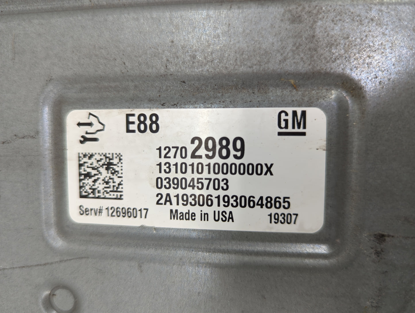 2020-2022 Chevrolet Equinox PCM Engine Control Computer ECU ECM PCU OEM P/N:12702989 12696017, 039045703 Fits Fits 2020 2021