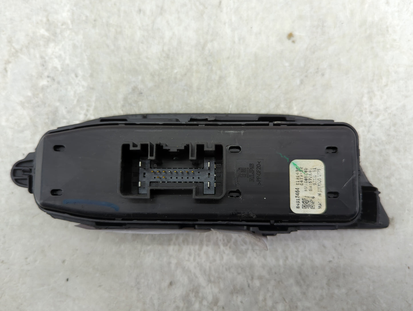 2018-2022 Chevrolet Equinox Master Power Window Switch Replacement Driver Side Left P/N:84513464 Fits OEM Used Auto Parts - 