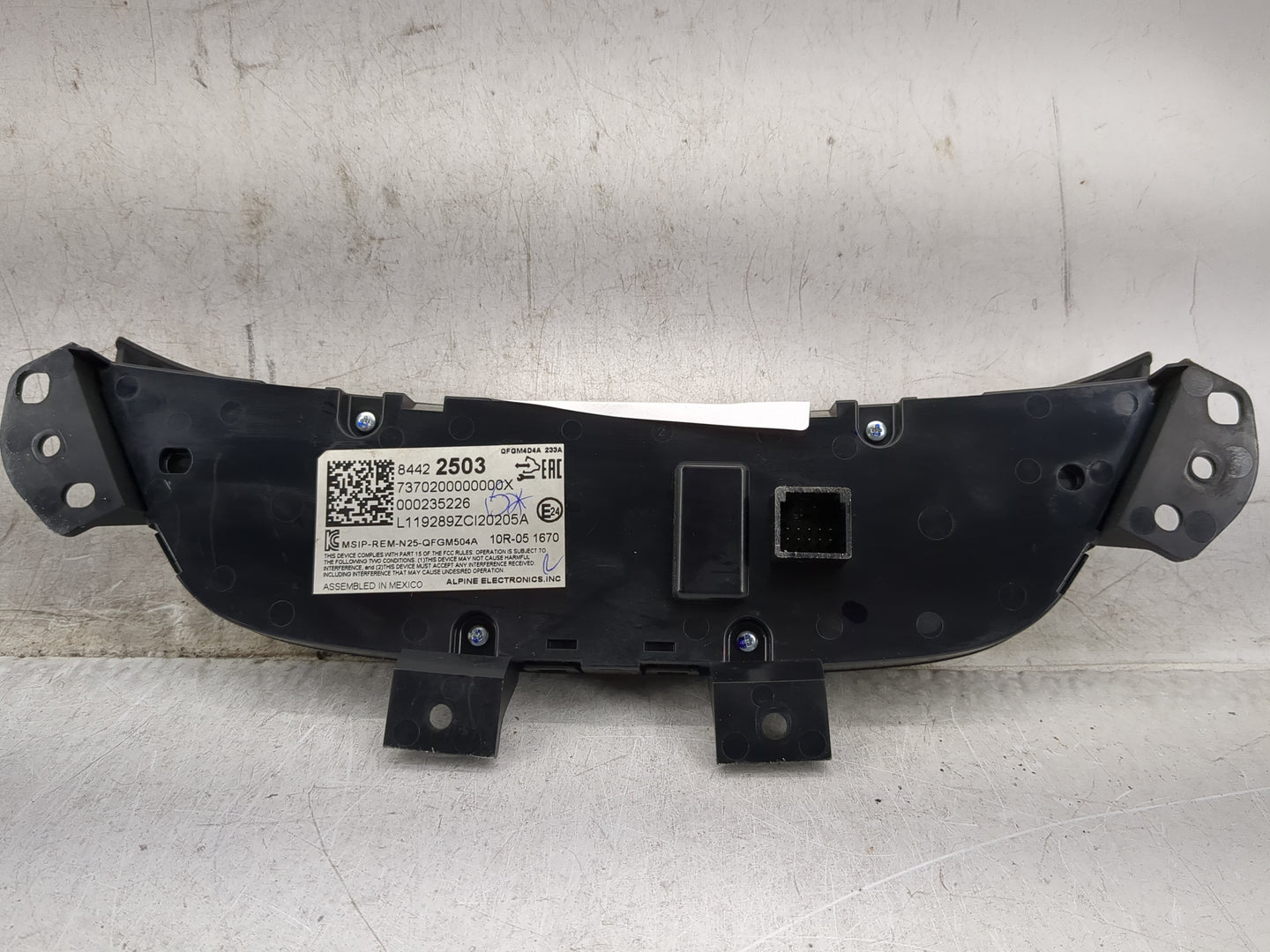 2019-2021 Chevrolet Equinox Climate Control Module Temperature AC/Heater Replacement P/N:000235226 84422503 Fits OEM Used Au