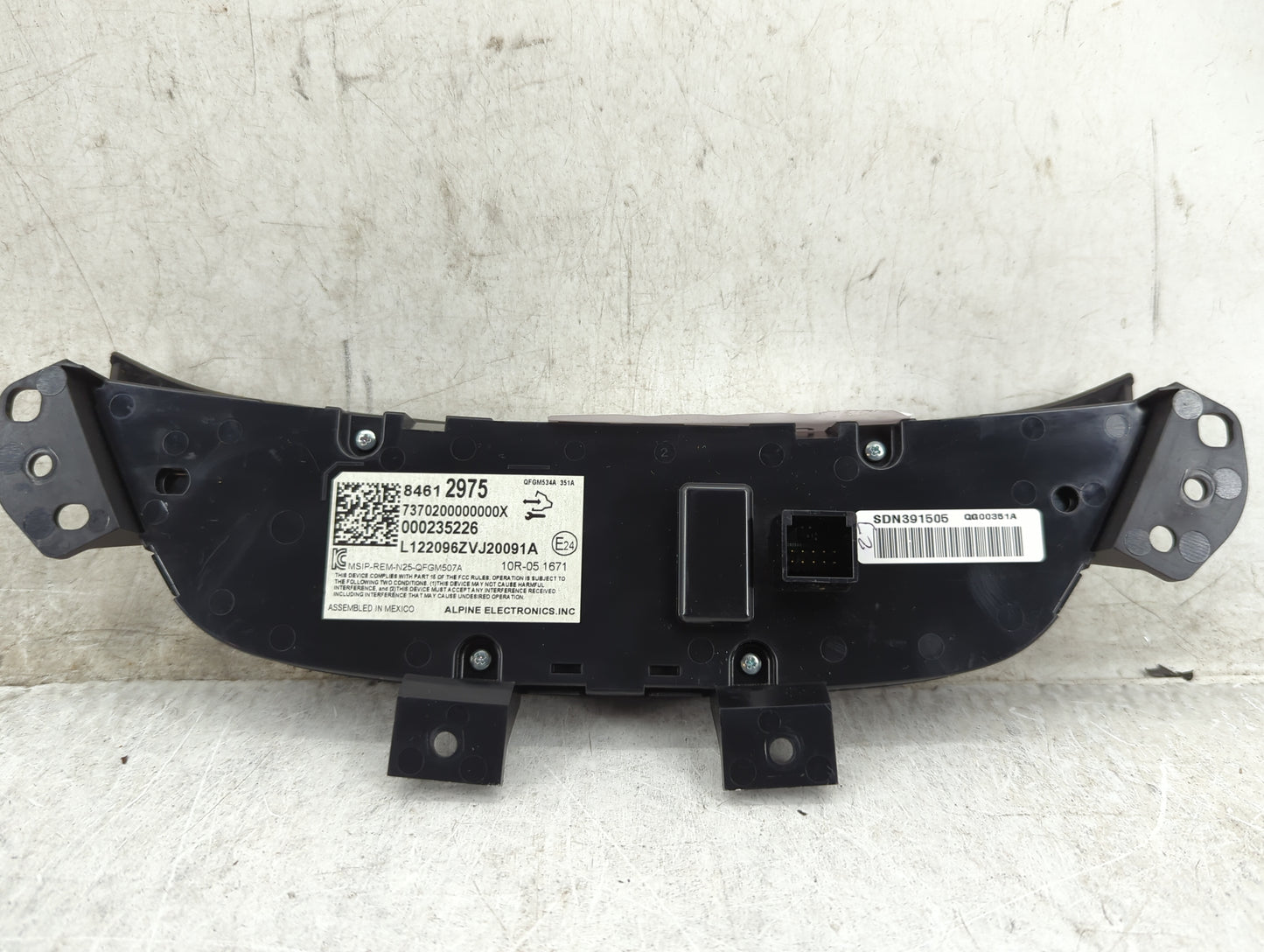 2020-2022 Chevrolet Equinox Climate Control Module Temperature AC/Heater Replacement P/N:84612975 7370200000000X Fits OEM Us