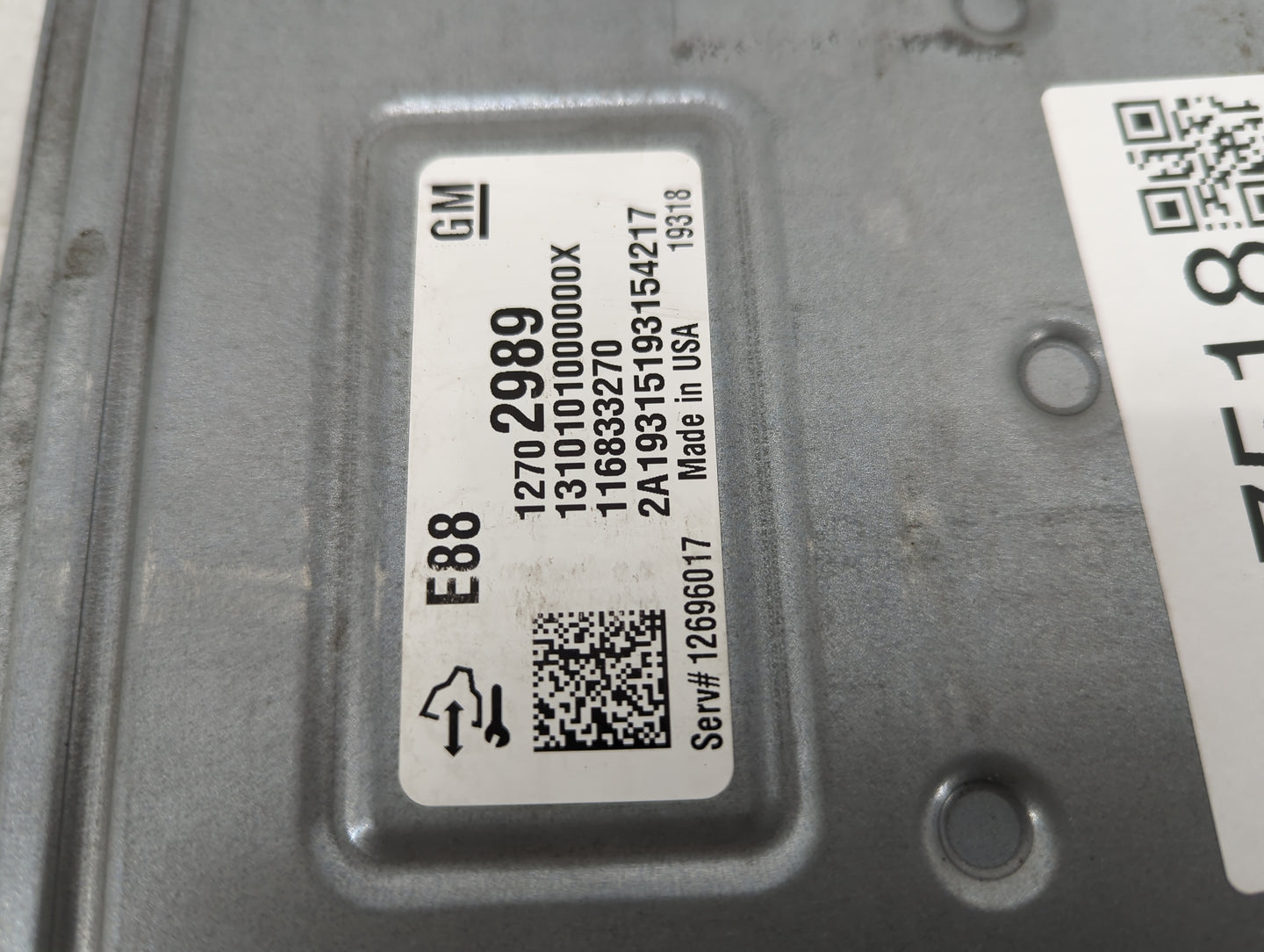 2020-2022 Chevrolet Equinox PCM Engine Control Computer ECU ECM PCU OEM P/N:12702989 12696017 Fits Fits 2020 2021 2022 OEM U