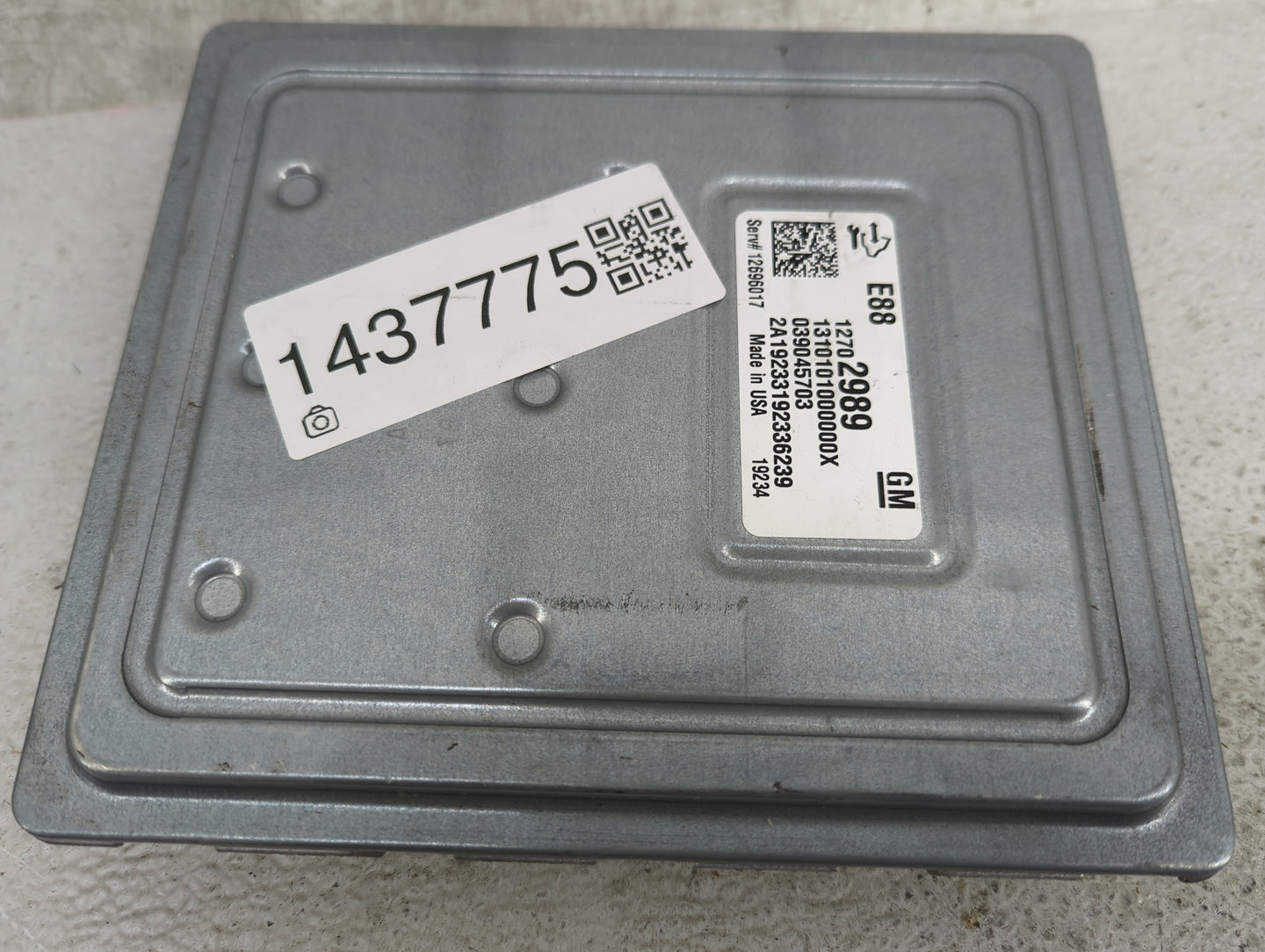 2020-2022 Chevrolet Equinox PCM Engine Control Computer ECU ECM PCU OEM P/N:12702989 12696017 Fits Fits 2020 2021 2022 OEM U