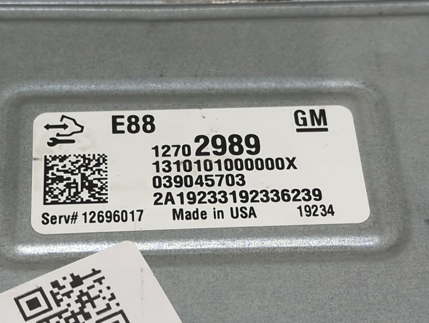 2020-2022 Chevrolet Equinox PCM Engine Control Computer ECU ECM PCU OEM P/N:12702989 12696017 Fits Fits 2020 2021 2022 OEM U
