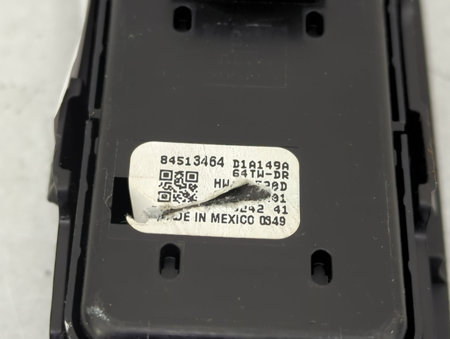 2018-2022 Chevrolet Equinox Master Power Window Switch Replacement Driver Side Left P/N:84513464 Fits OEM Used Auto Parts - 
