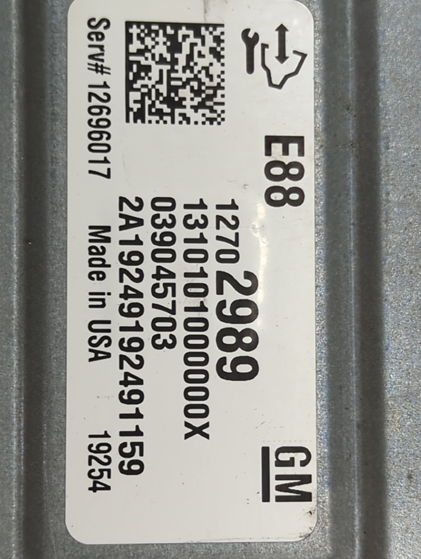 2020-2022 Chevrolet Equinox PCM Engine Control Computer ECU ECM PCU OEM P/N:12702989 Fits Fits 2020 2021 2022 OEM Used Auto 