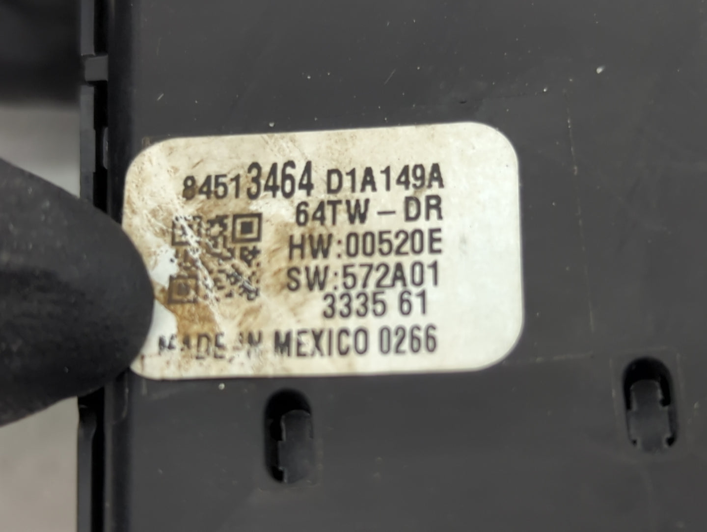 2018-2022 Chevrolet Equinox Master Power Window Switch Replacement Driver Side Left P/N:84513464 D1A149A Fits OEM Used Auto 