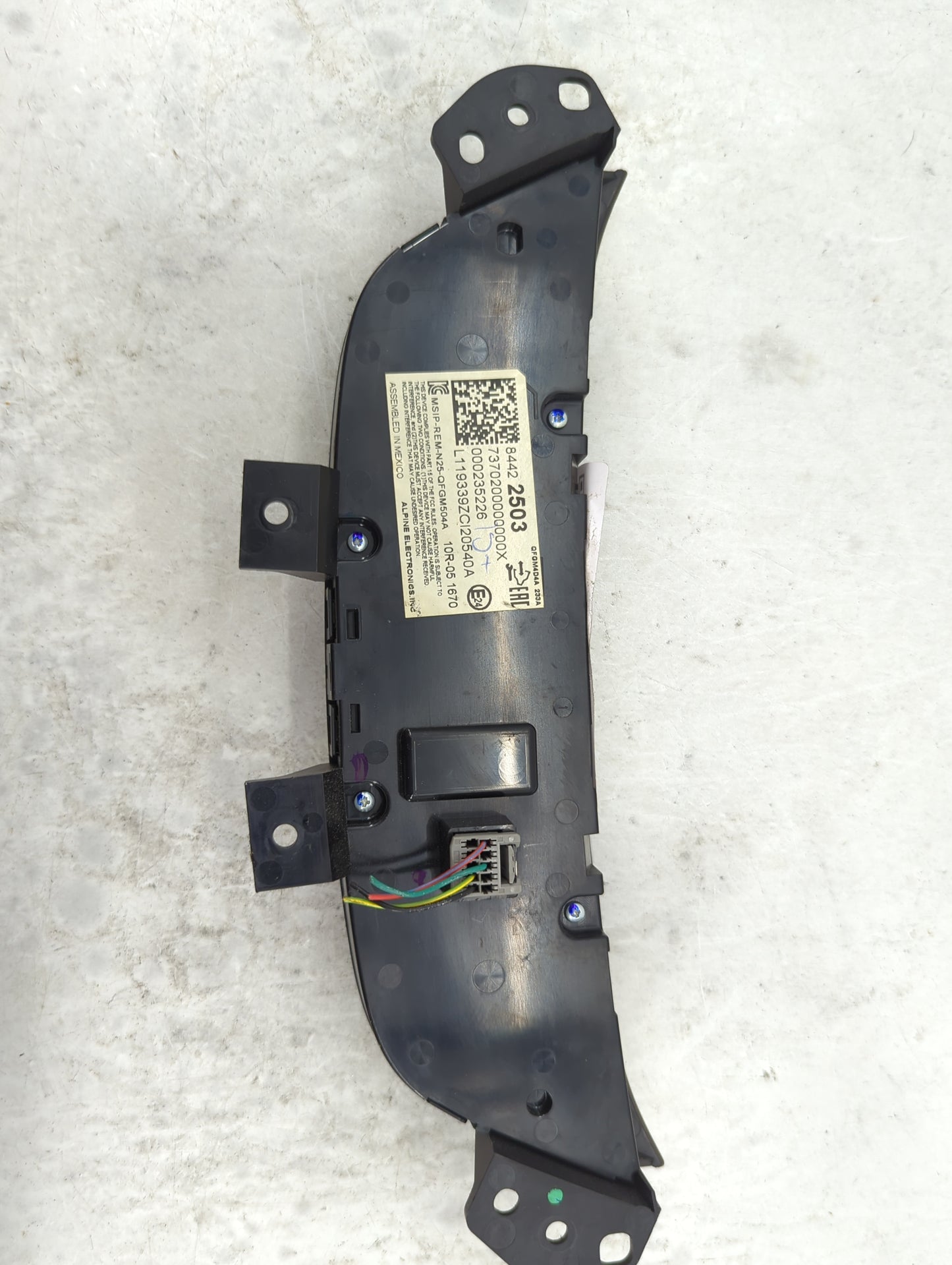 2019-2021 Chevrolet Equinox Climate Control Module Temperature AC/Heater Replacement P/N:84422503 737020000000X Fits OEM Use