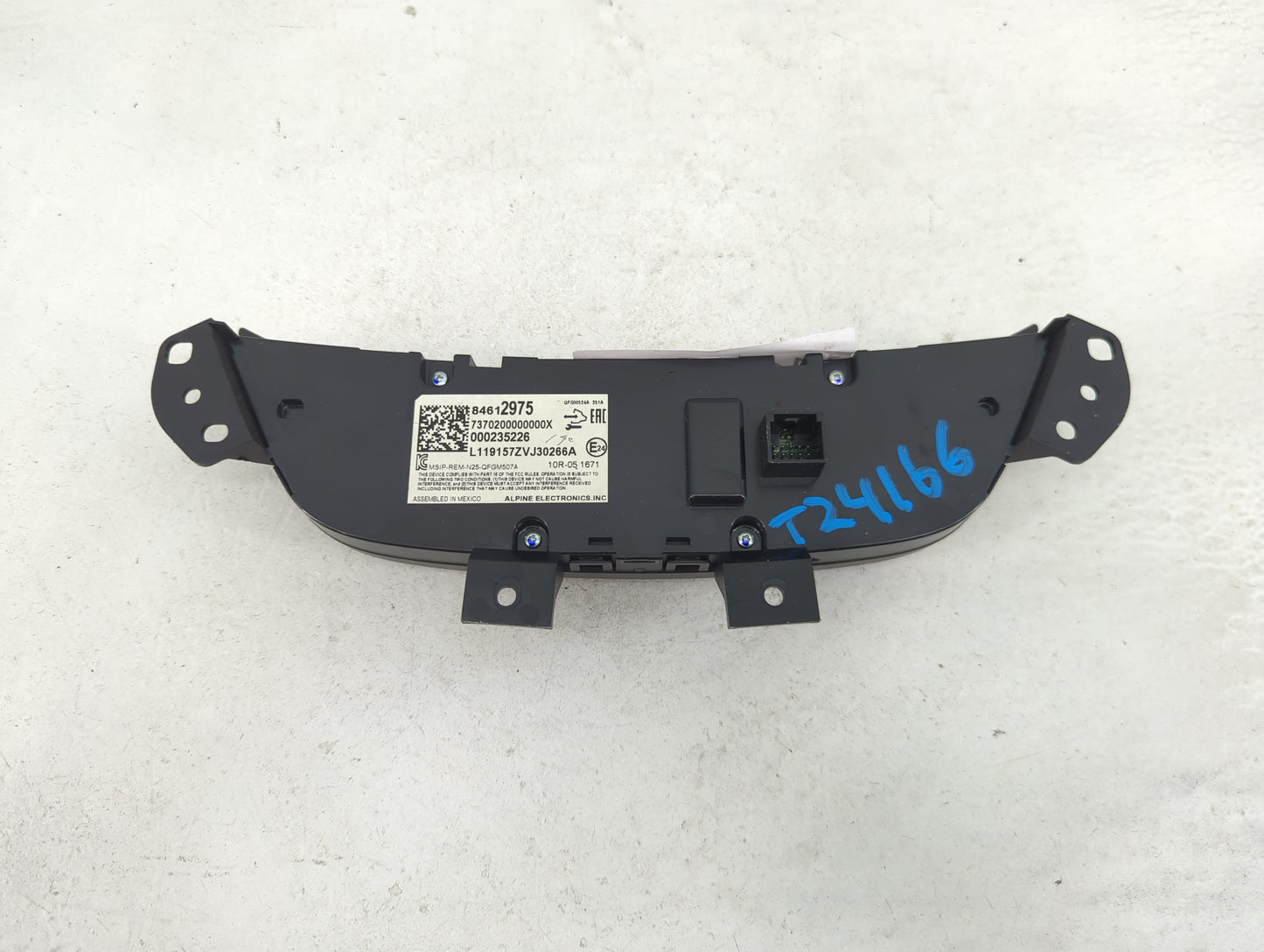2019-2021 Chevrolet Equinox Climate Control Module Temperature AC/Heater Replacement P/N:84612975 7370200000000X Fits OEM Us