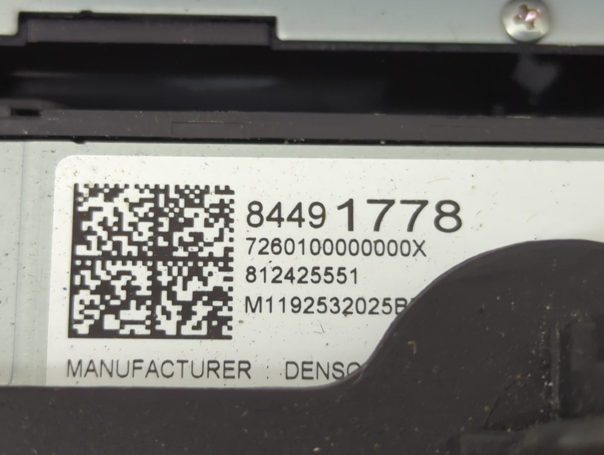 2020 Chevrolet Equinox Information Radio Display Screen 1446659 - Oemusedautoparts1.com
