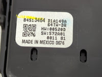 2018-2022 Chevrolet Equinox Master Power Window Switch Replacement Driver Side Left P/N:84513464 Fits OEM Used Auto Parts - 