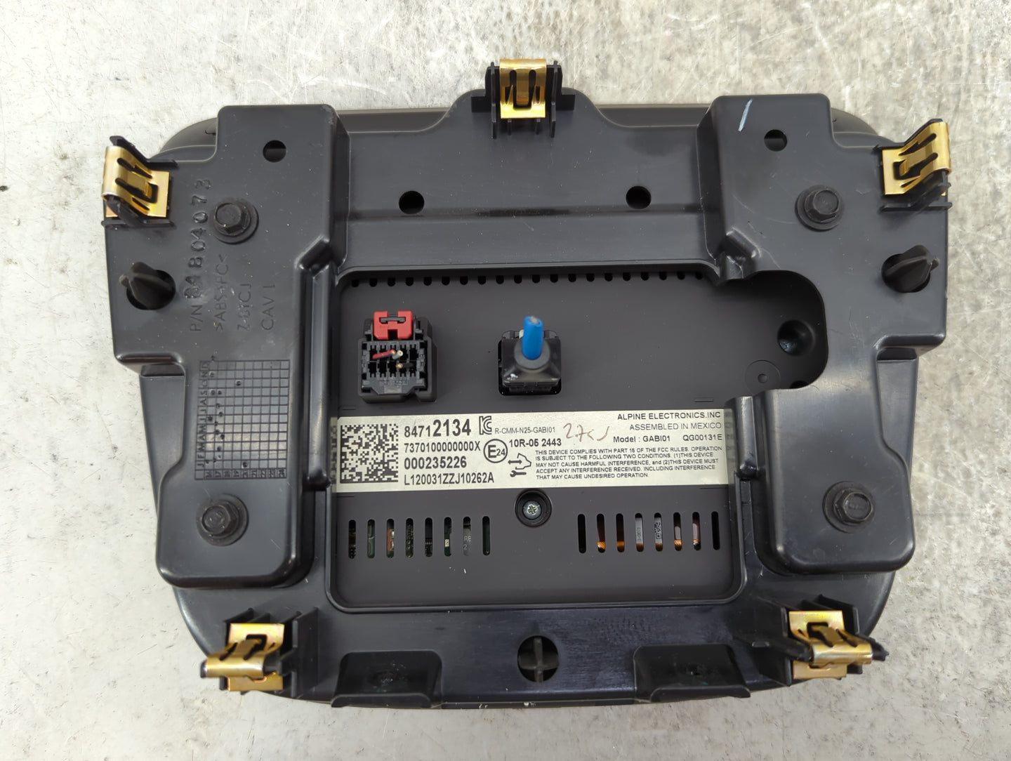 2019-2022 Chevrolet Equinox Radio Control Panel 1467931 - Oemusedautoparts1.com