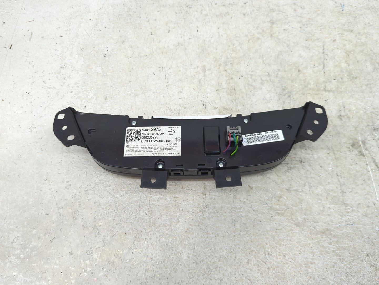 2019-2021 Chevrolet Equinox Climate Control Module Temperature AC/Heater Replacement P/N:84612975 Fits Fits 2019 2020 2021 O