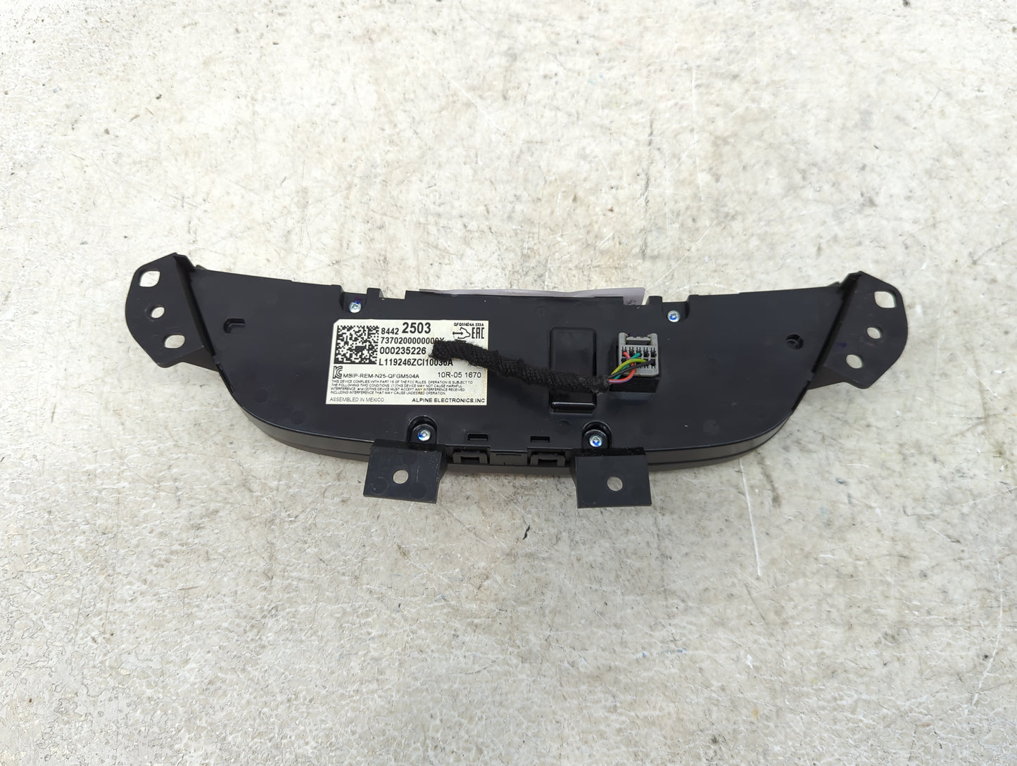2018-2021 Chevrolet Equinox Climate Control Module Temperature AC/Heater Replacement P/N:84422503 73702000000 Fits OEM Used 