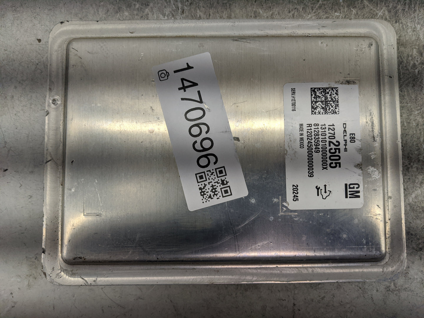 2018-2020 Chevrolet Equinox PCM Engine Control Computer ECU ECM PCU OEM P/N:12702505 1310101000000X Fits OEM Used Auto Parts