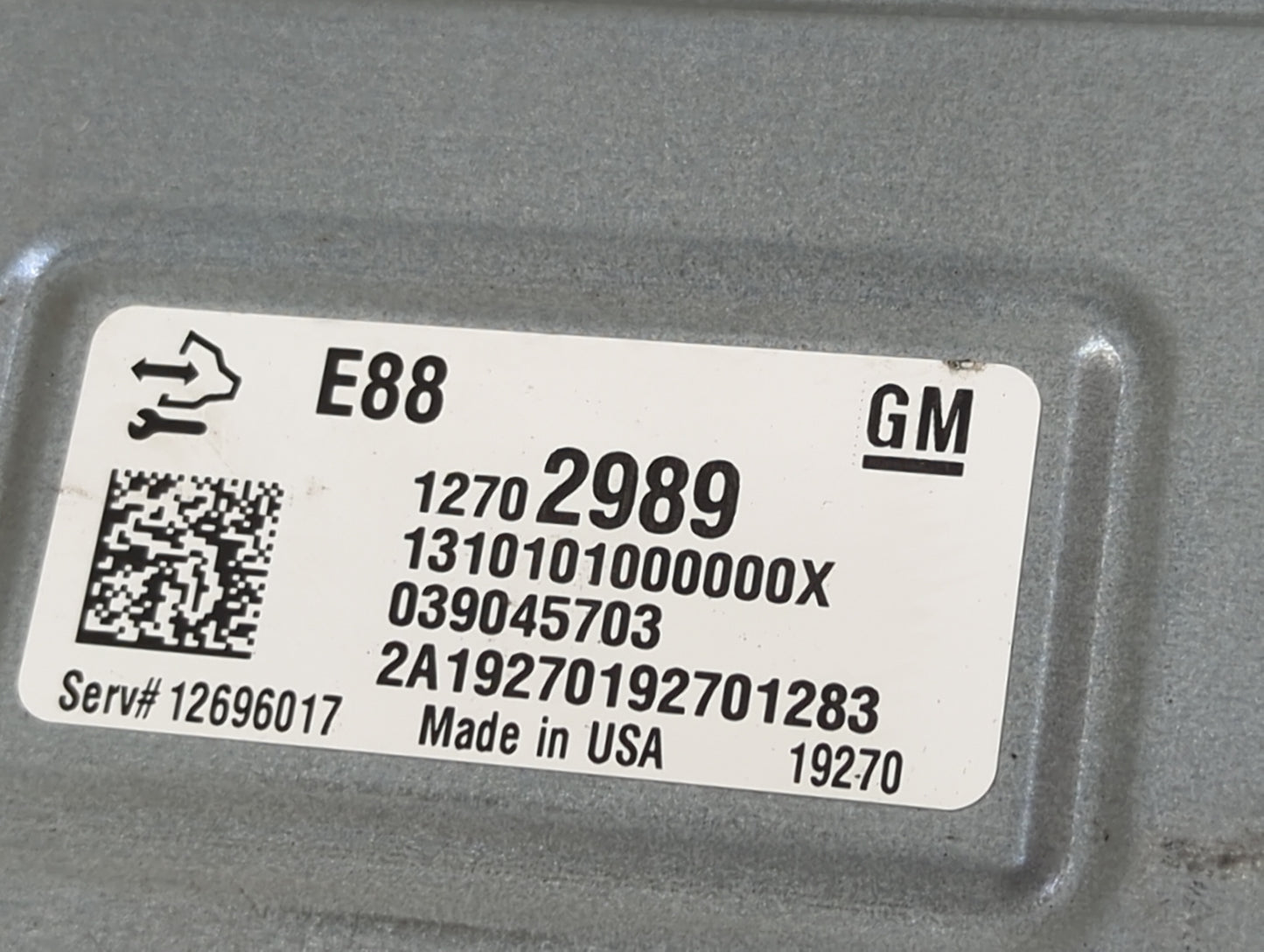 2020-2022 Chevrolet Equinox PCM Engine Control Computer ECU ECM PCU OEM P/N:12702989 12696017 Fits Fits 2020 2021 2022 OEM U