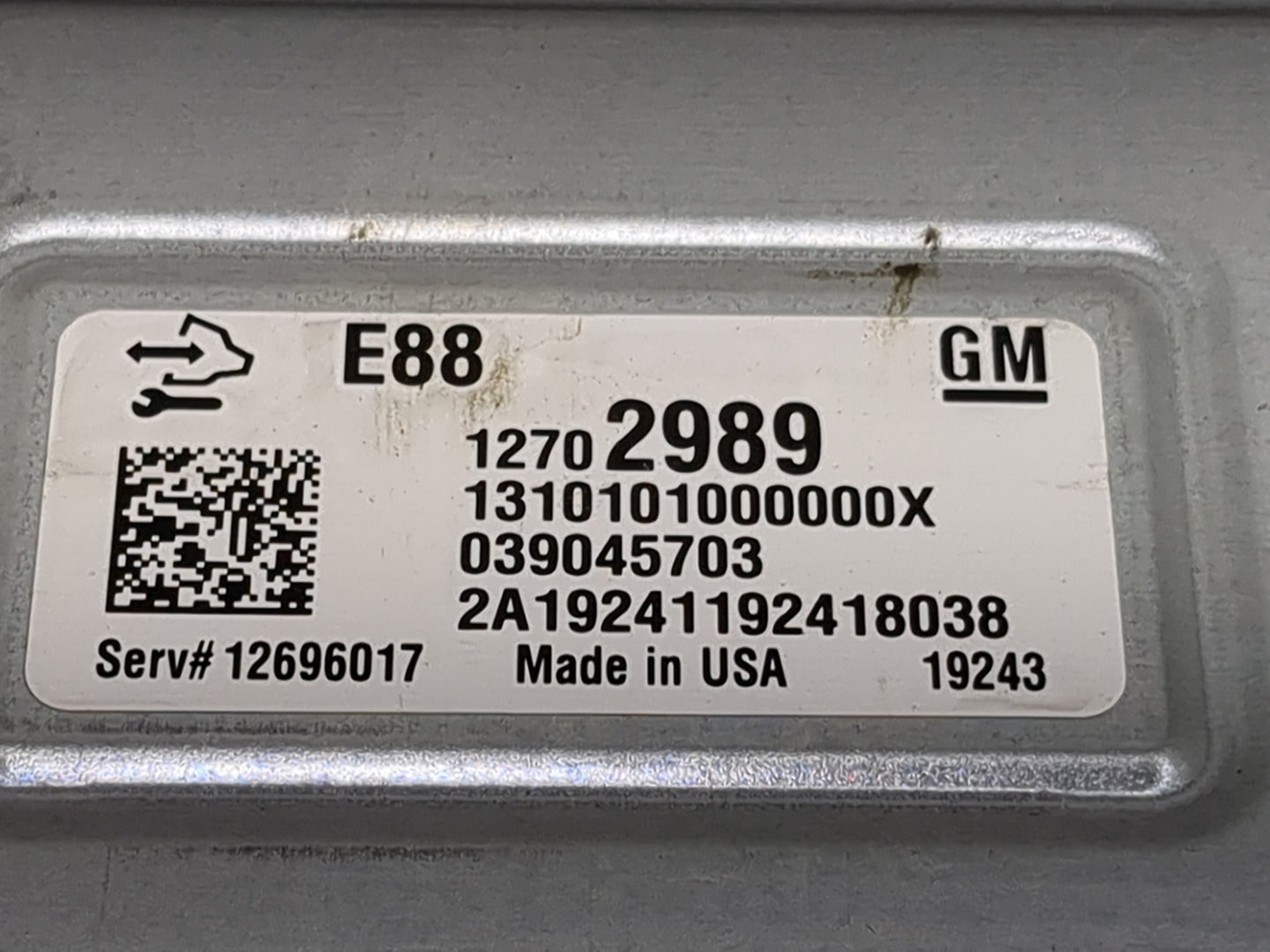 2020-2022 Chevrolet Equinox PCM Engine Control Computer ECU ECM PCU OEM P/N:12702989 12696017 Fits Fits 2020 2021 2022 OEM U