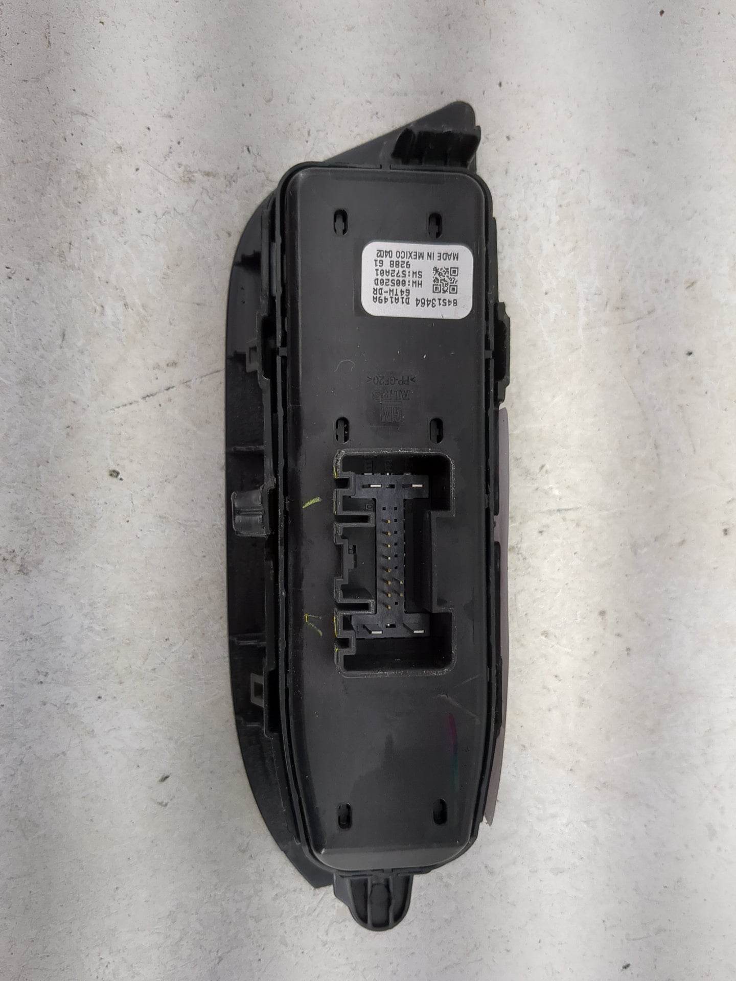 2018-2022 Chevrolet Equinox Master Power Window Switch Replacement Driver Side Left P/N:84513464 D1A149A Fits OEM Used Auto 