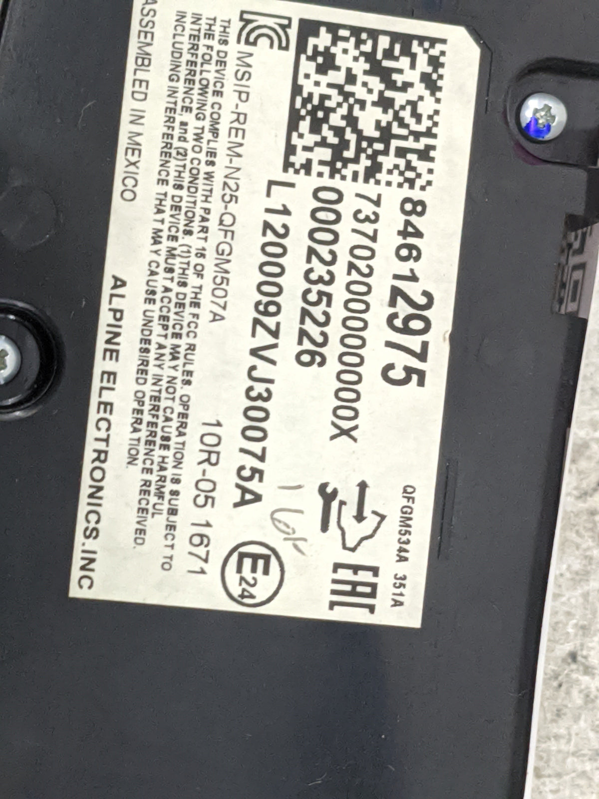 2020-2022 Chevrolet Equinox Climate Control Module Temperature AC/Heater Replacement P/N:84612975 737020000000X Fits OEM Use