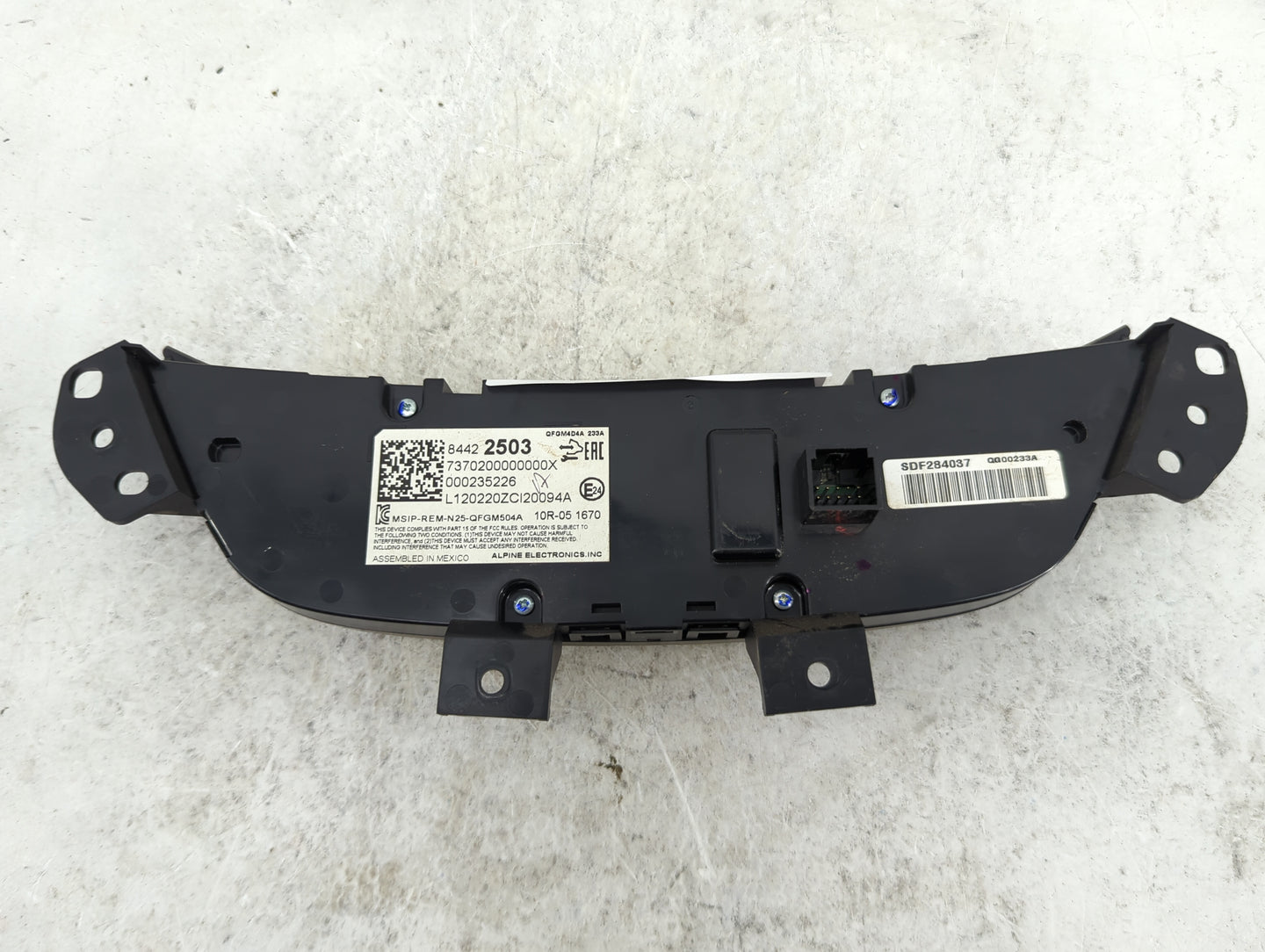 2019-2021 Chevrolet Equinox Climate Control Module Temperature AC/Heater Replacement P/N:84422503 7370200000000X Fits OEM Us