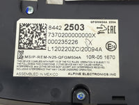 2019-2021 Chevrolet Equinox Climate Control Module Temperature AC/Heater Replacement P/N:84422503 7370200000000X Fits OEM Us
